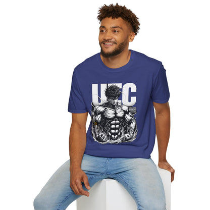 UFC T Shirt | Unleash Fierce Confidence | UFC Tee for Fitness and Baki Anime Fans