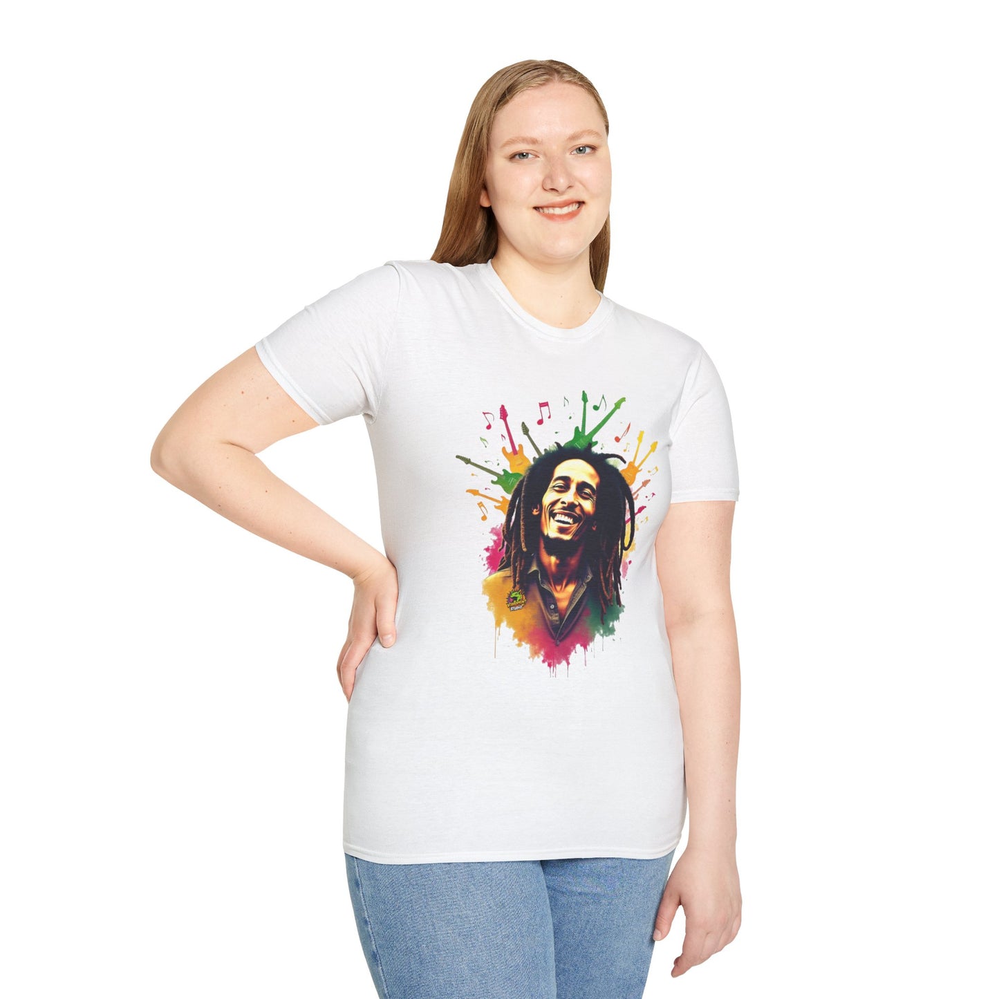 Bob Marley T-Shirt - Vibrant Rasta Energy