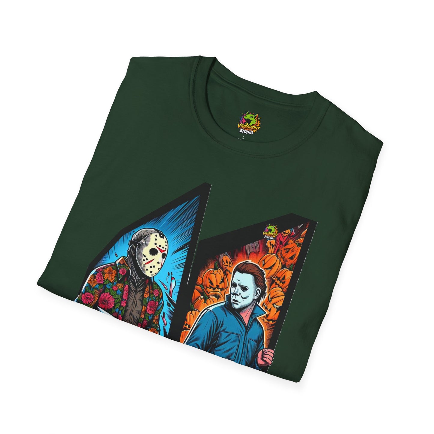 Jason Voorhees & Michael Myers Funny Halloween Shirt