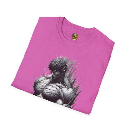 UFC T Shirt | Unleash Fierce Confidence | UFC Tee with Baki Anime Inspiration for Fitness Lovers