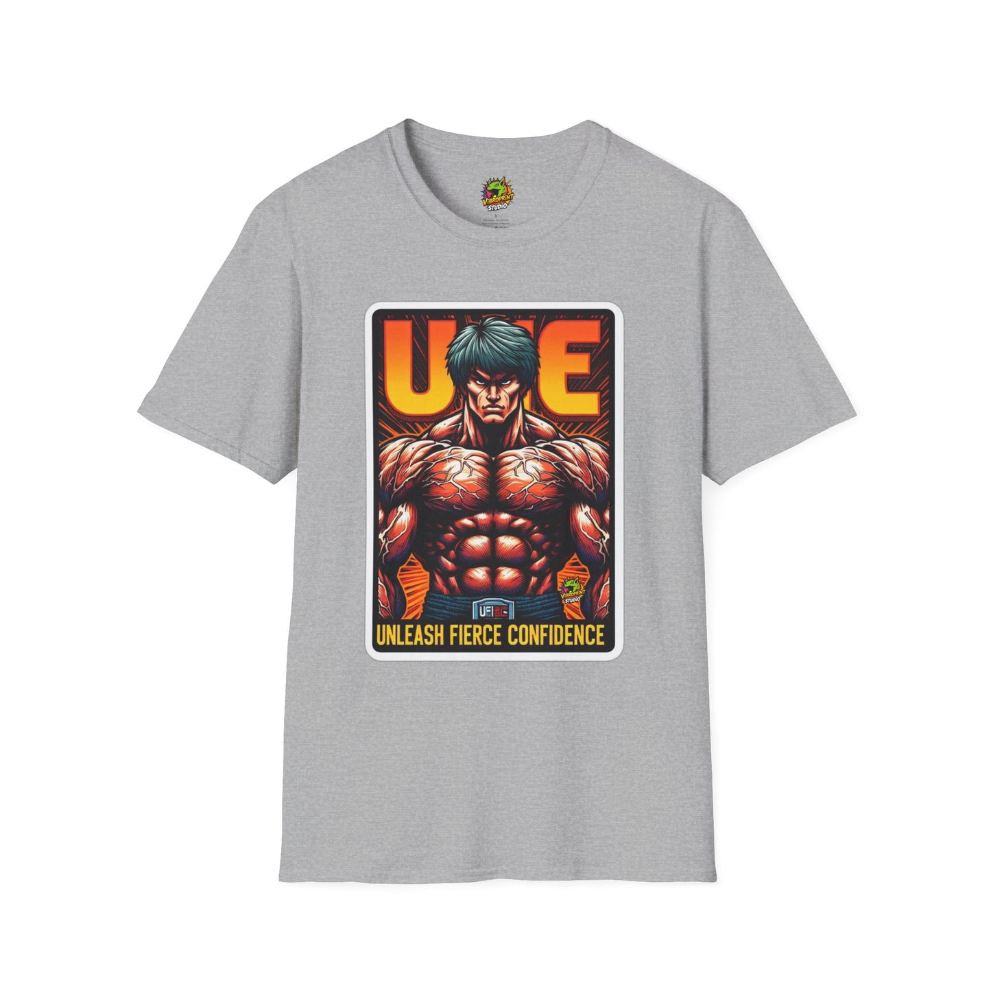 Tee - UFC T Shirt | Unleash Fierce Confidence | Motivational UFC Tee for Gym & Baki Anime Fans - custom-made. perfect gift idea. Order yours now and stand out with this exclusive piece!