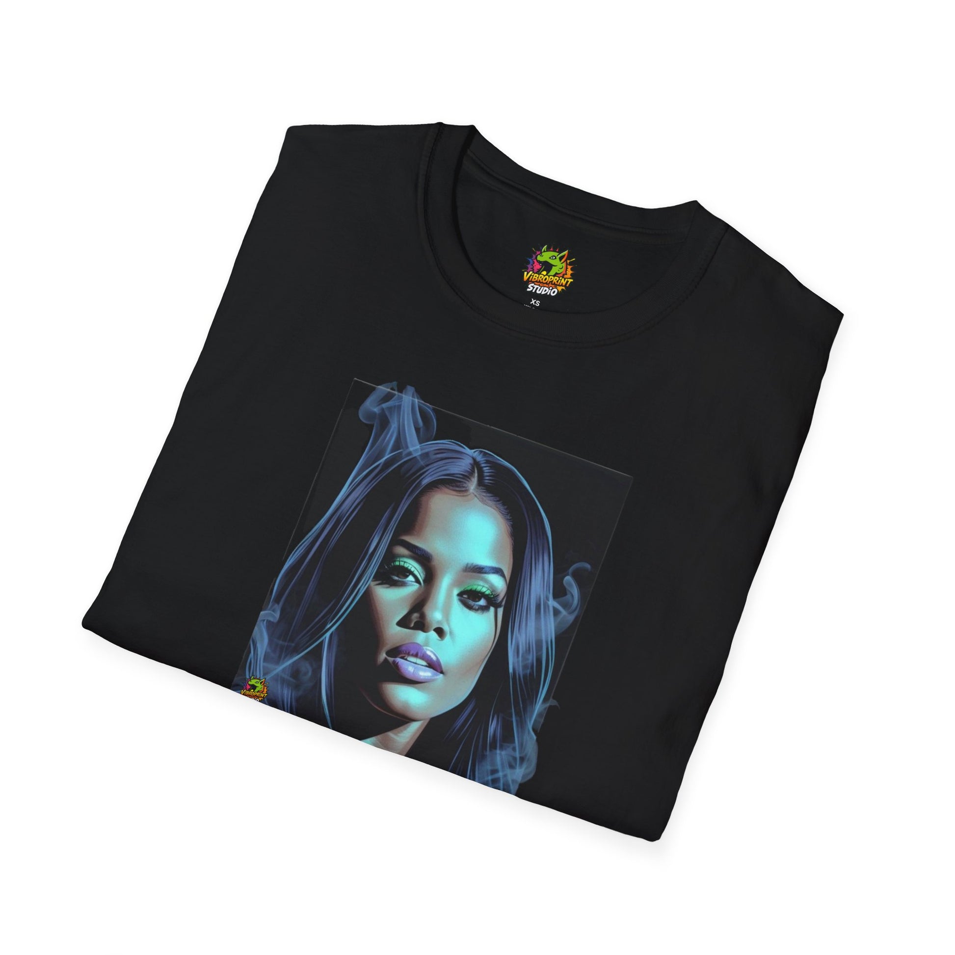 Memorial - Aaliyah shirt | Celebrating a Music Legend | Memorial Tribute to the Queen of Urban Pop - custom-made. limited stock. Order yours now and stand out with this exclusive piece!