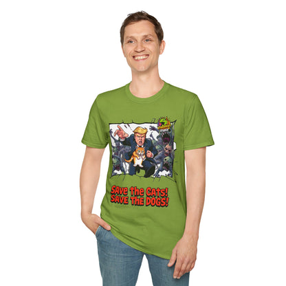 T-Shirt - They're Eating the Dogs Shirt | Trump Election Humor Tee | Funny Political T-Shirt - premium material. perfect gift idea. Order yours now and stand out with this exclusive piece!