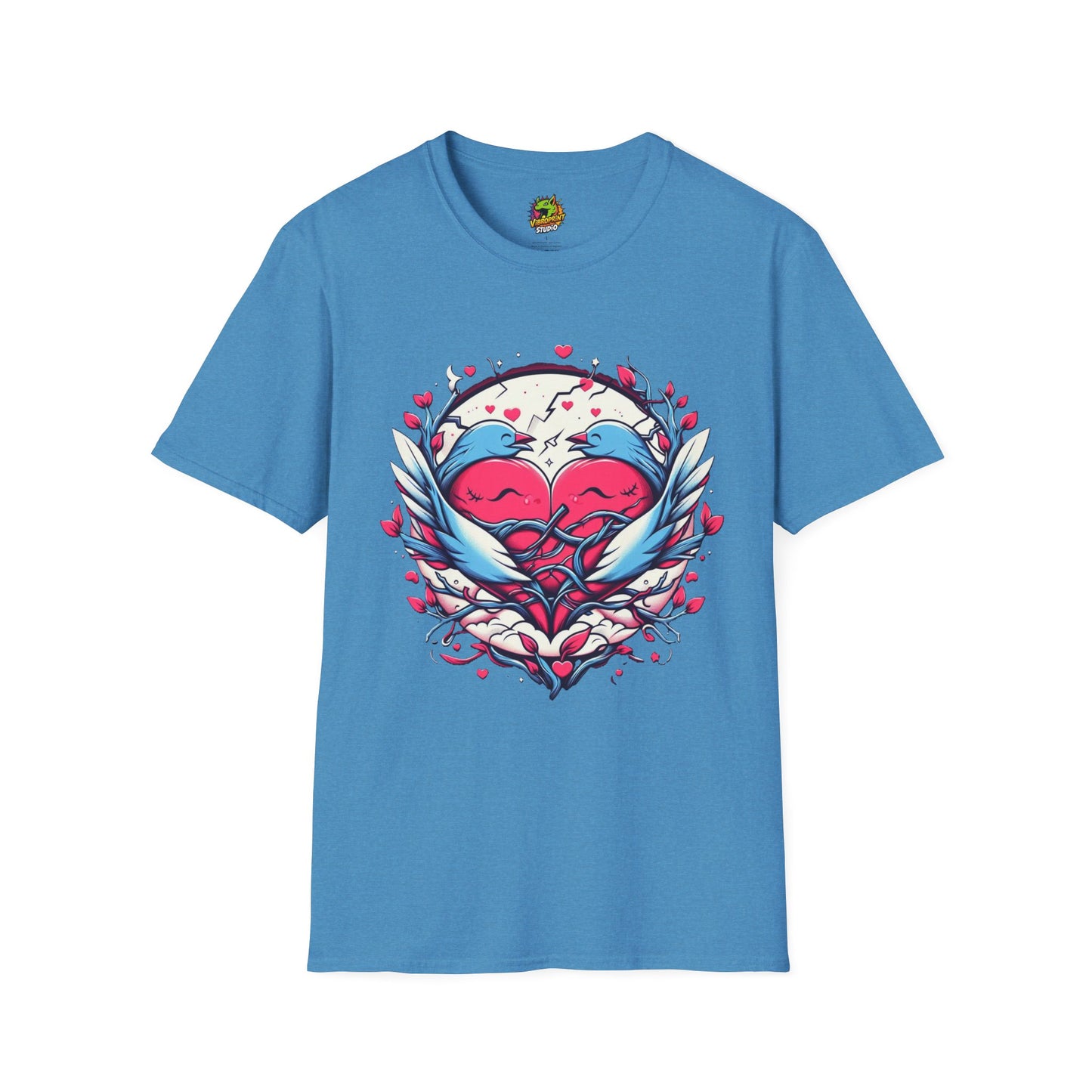 Design: Romantic Valentine's Day T-Shirt Graphic