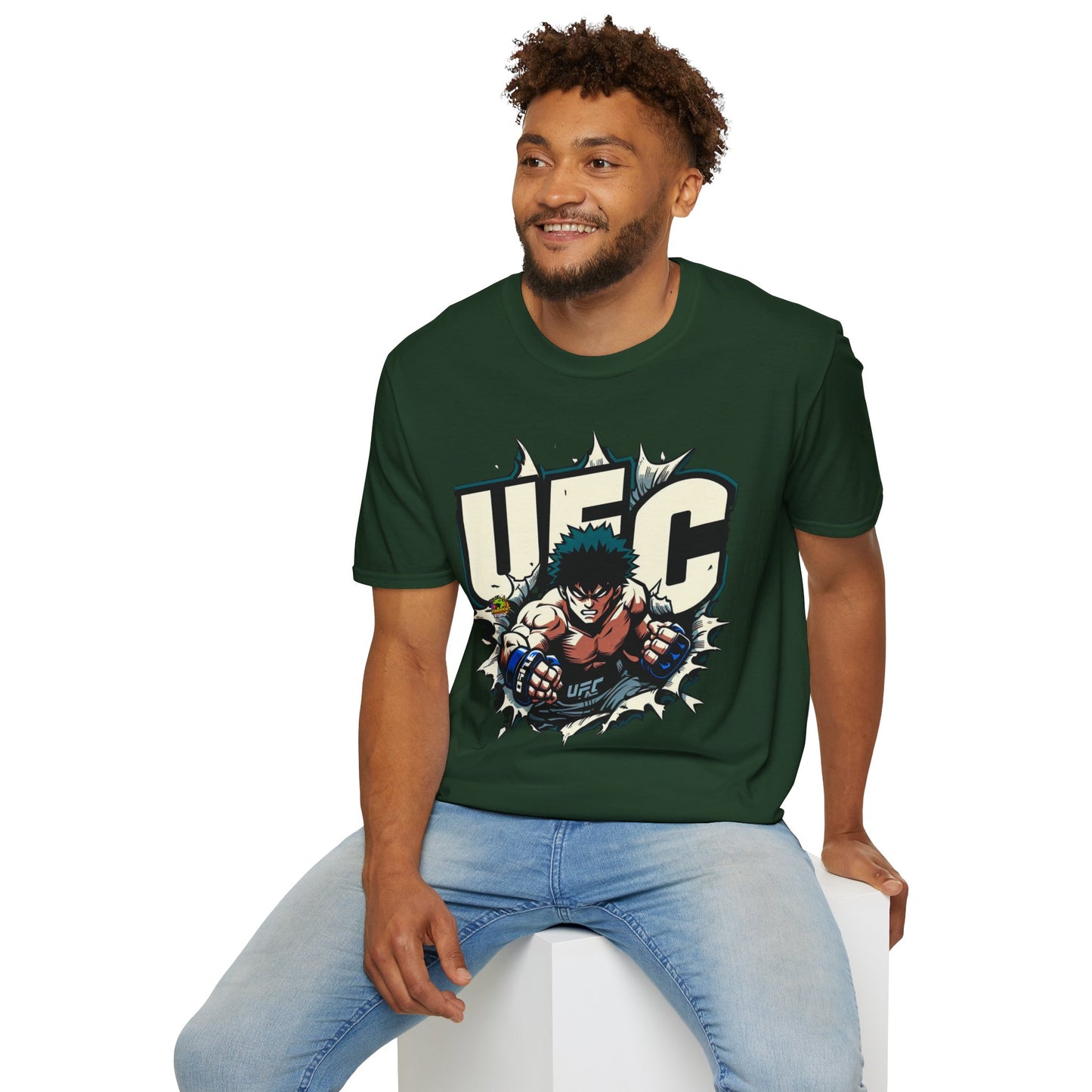 UFC T Shirt | Motivational Sport Tee | UFC Shirt for Gym & Anime Lovers