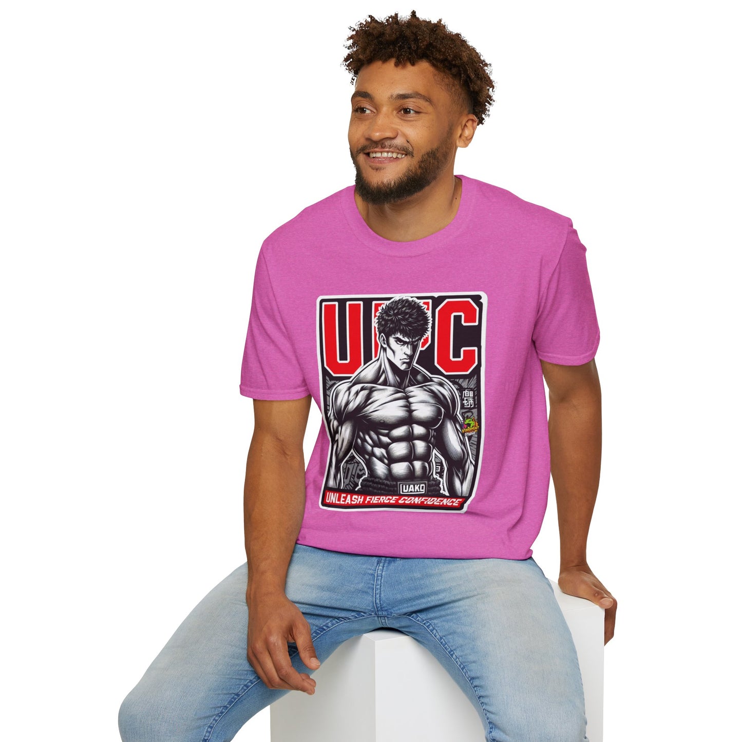 UFC T Shirt | Unleash Fierce Confidence | UFC Tee Inspired by Baki Anime T Shirt