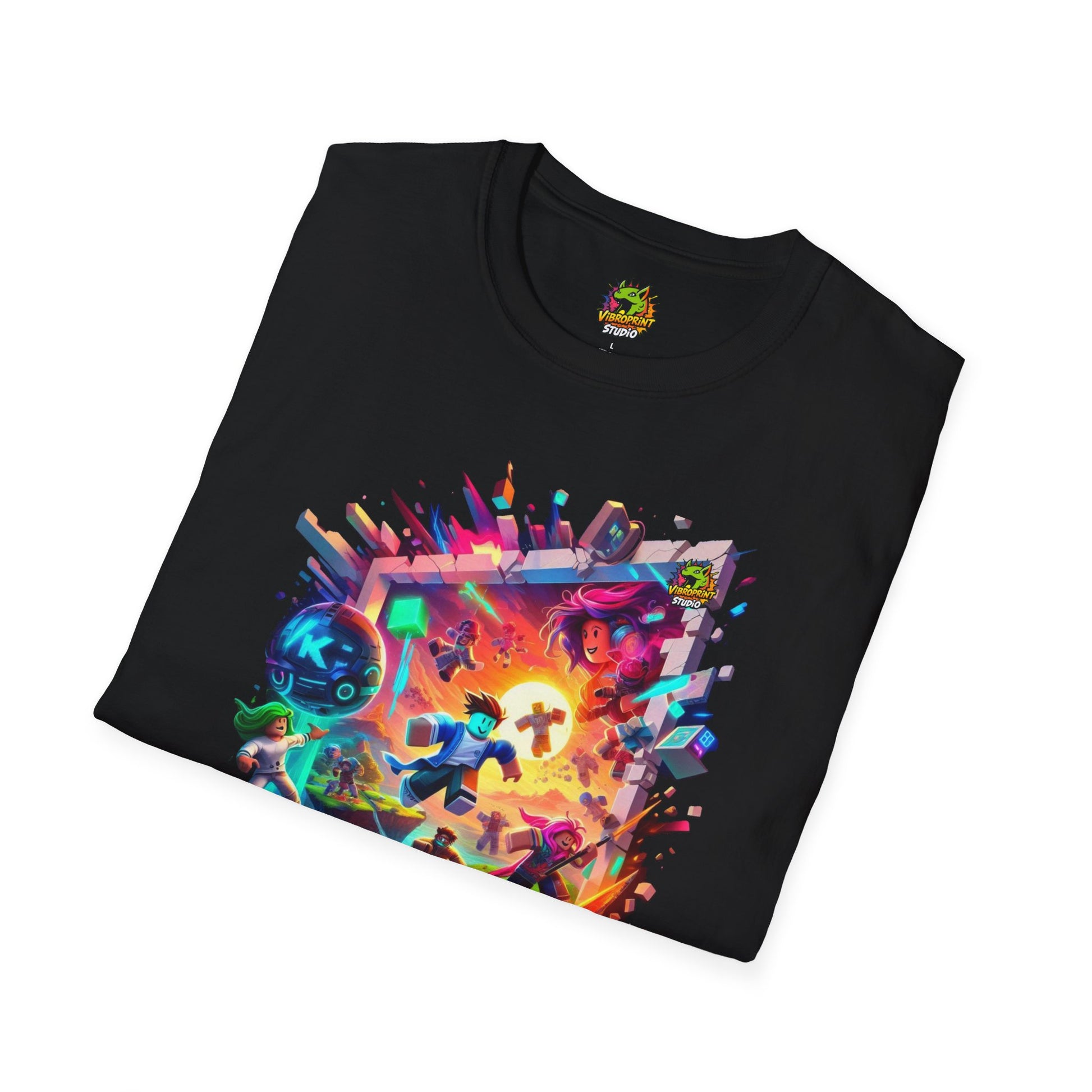 Boys - Unique Roblox Gamer T-Shirt for Boys & Girls | Roblox Graphic Tee | Roblox Inspired Shirt | Cool Gift for Roblox Players - custom-made. perfect gift idea. Order yours now and stand out with this exclusive piece!