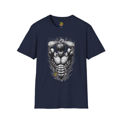 with - UFC T Shirt | Unleash Fierce Confidence | Motivational UFC Tee with Baki Anime Inspiration for Athletes - custom-made. limited stock. Order yours now and stand out with this exclusive piece!