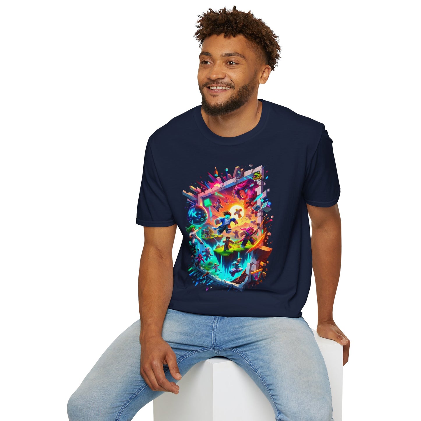 Roblox - Unique Roblox Gamer T-Shirt for Boys & Girls | Roblox Graphic Tee | Roblox Inspired Shirt | Cool Gift for Roblox Players - premium material. limited stock. Order yours now and stand out with this exclusive piece!