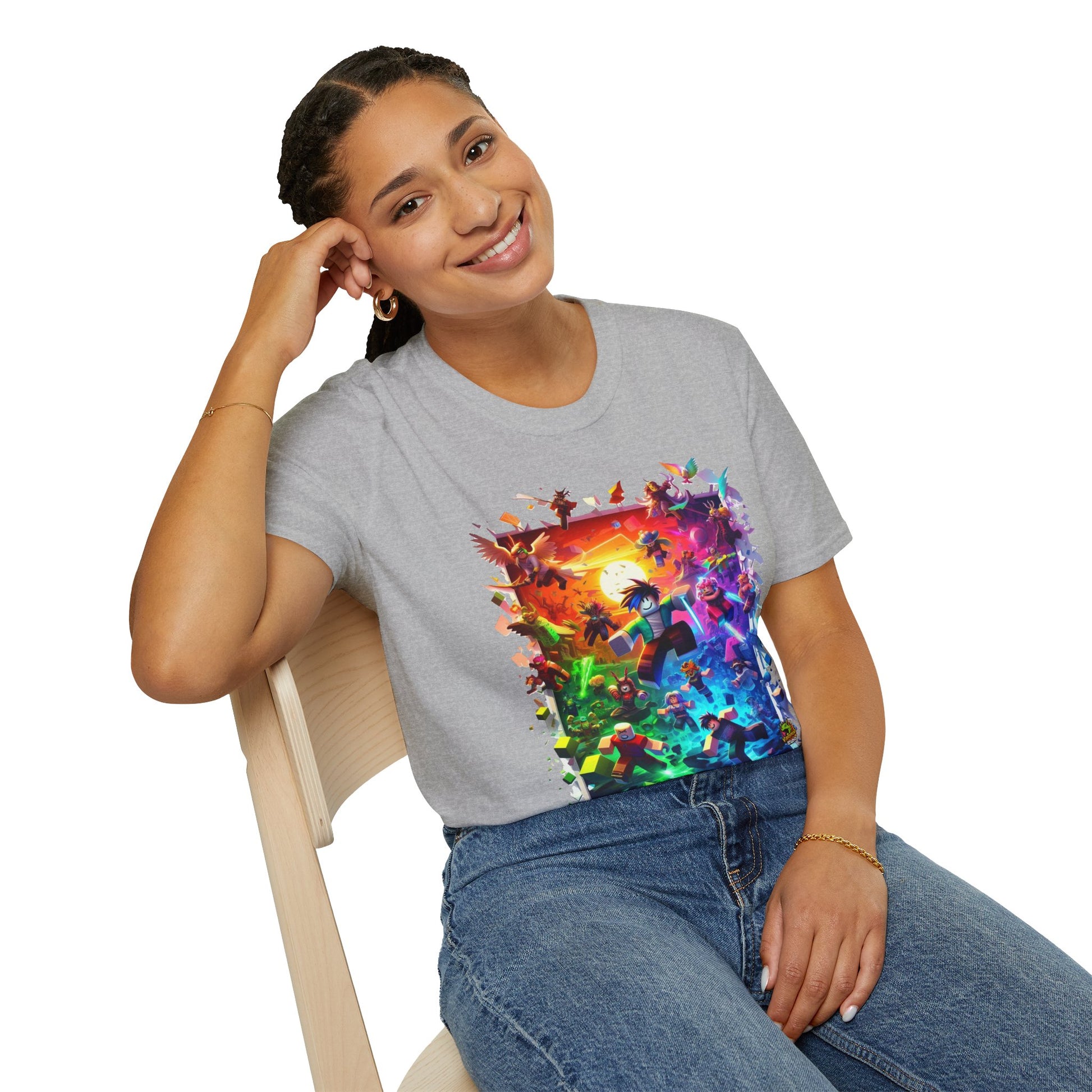 exclusive - Roblox Avatar Tee for Boys & Girls | Cool Roblox Kids Shirt | Roblox Graphic T-Shirt | Roblox Gift for Gamers - Order yours now and stand out with this exclusive piece!