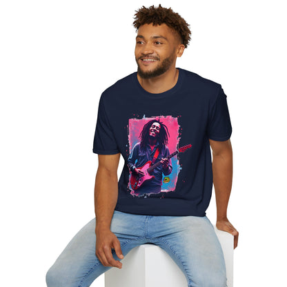 Bob Marley T-Shirt - One Love Harmony - VibroPrint Studio