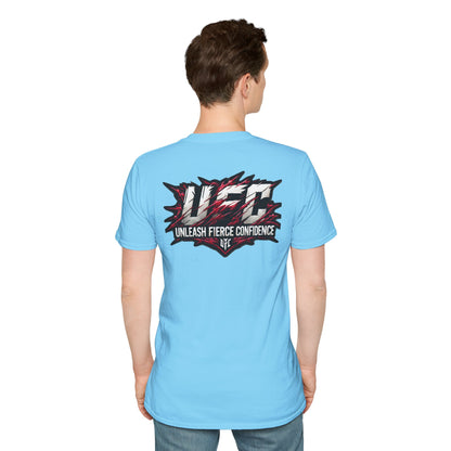 UFC T Shirt | Unleash Fierce Confidence | UFC Tee with Baki Anime Power for Athletes