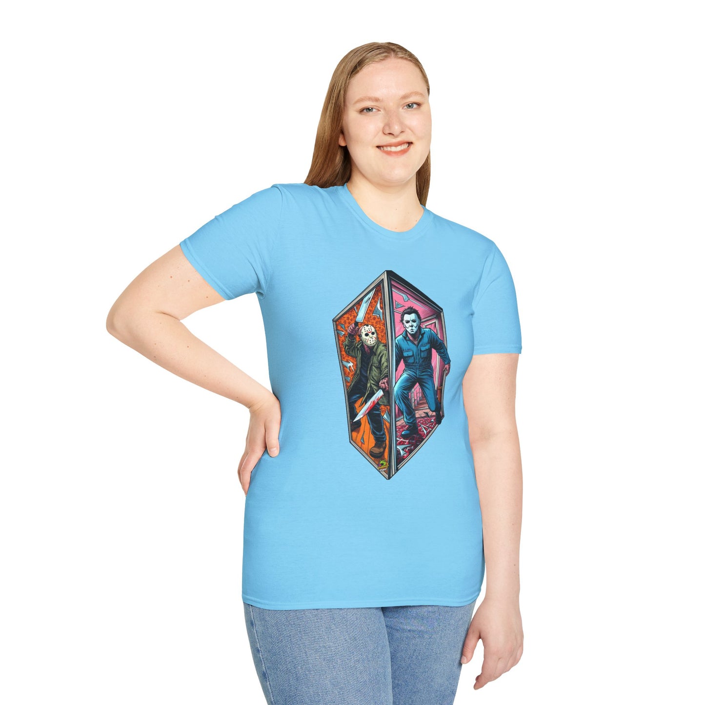 Jason & Michael Myers Funny Halloween Shirt | Vintage Horror Tee