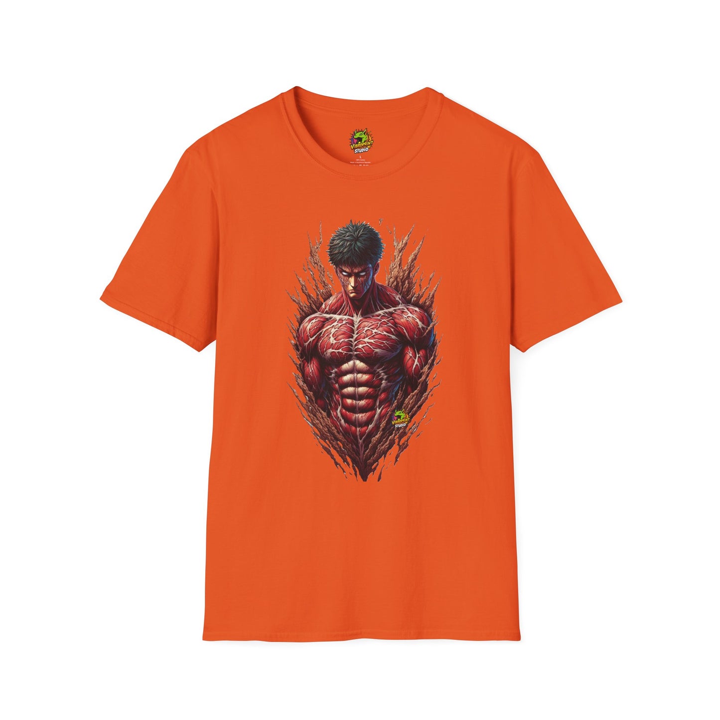 Anime - UFC T Shirt | Unleash Fierce Confidence | Motivational UFC Tee with Baki Anime Power for Athletes - custom-made. limited stock. Order yours now and stand out with this exclusive piece!