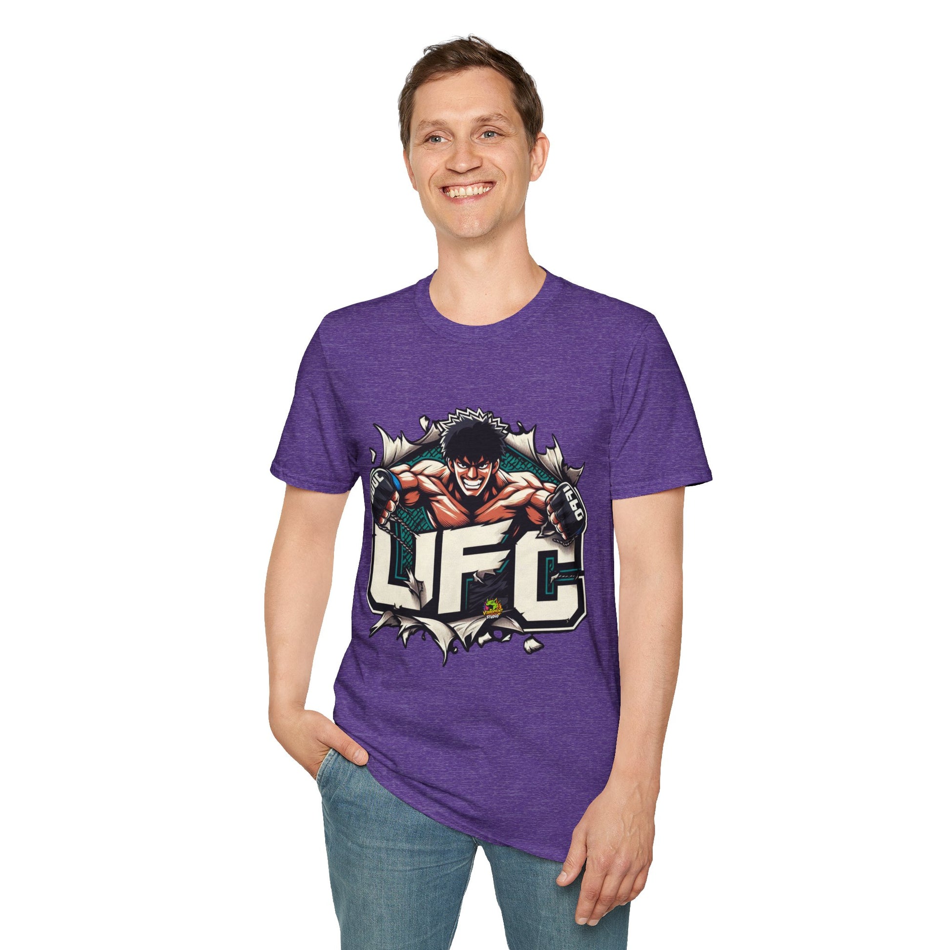 Halloween graphic tee - UFC T Shirt | Unleash Fierce Confidence | Motivational UFC Tee Shirts - spooky season. premium horror movie t-shirt for spooky occasions. Order yours now and stand out with this exclusive piece!