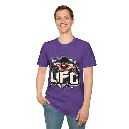 Halloween graphic tee - UFC T Shirt | Unleash Fierce Confidence | Motivational UFC Tee Shirts - spooky season. premium horror movie t-shirt for spooky occasions. Order yours now and stand out with this exclusive piece!