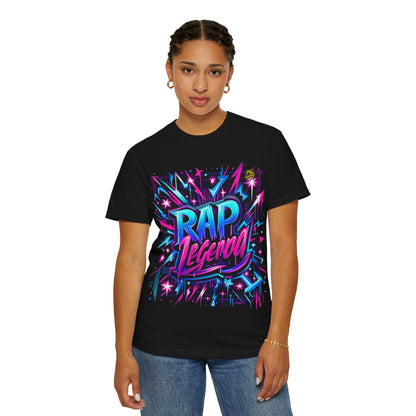 Design - Neon Graffiti Rapper Merch T-Shirt | Urban Hip-Hop Street Style Design - premium material. perfect gift idea. Order yours now and stand out with this exclusive piece!