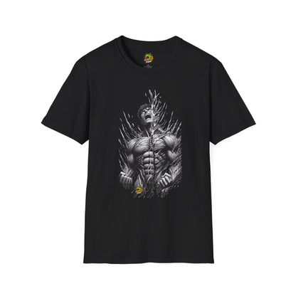 UFC T Shirt | Unleash Fierce Confidence | Motivational UFC Tee with Baki Anime Inspiration for Gym Enthusiasts - High Quality Image