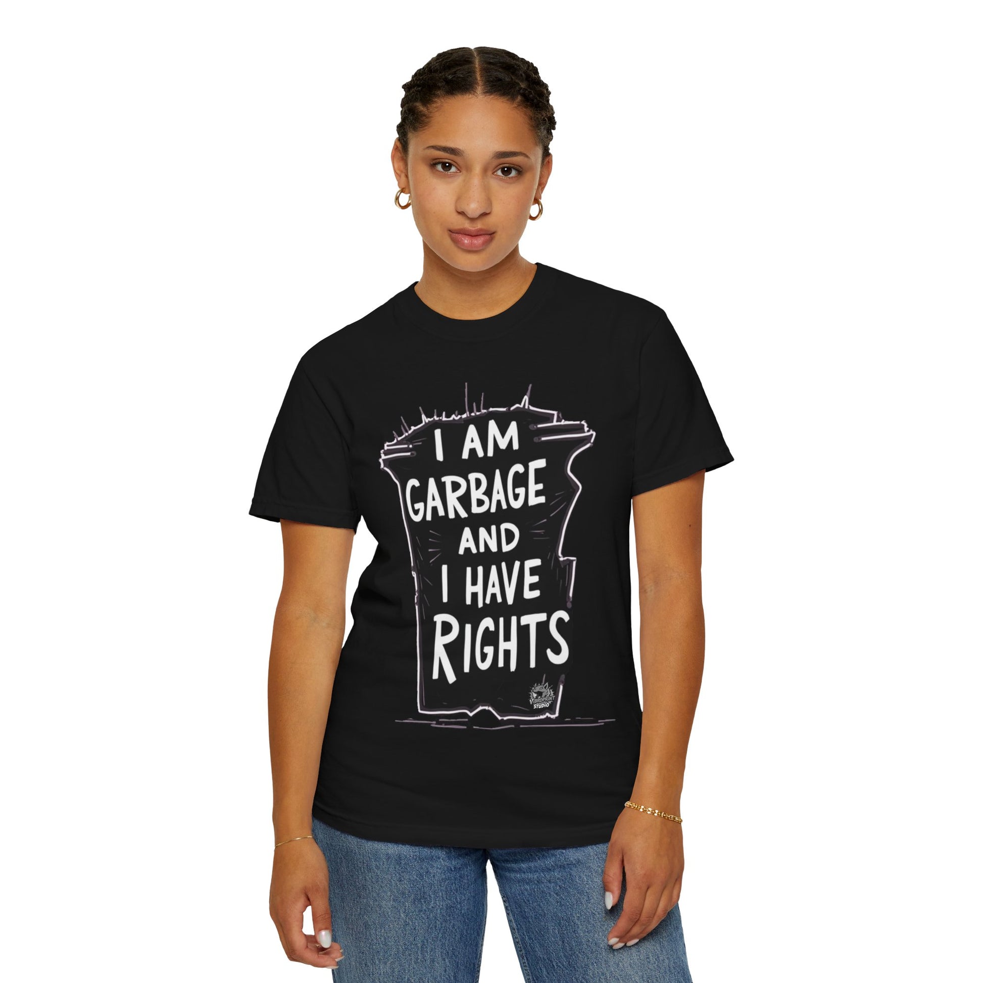 Campaign - Garbage Rights T-Shirt - Trump Election Campaign Apparel, Patriotic Humor for Proud Supporters - custom-made. perfect gift idea. Order yours now and stand out with this exclusive piece!