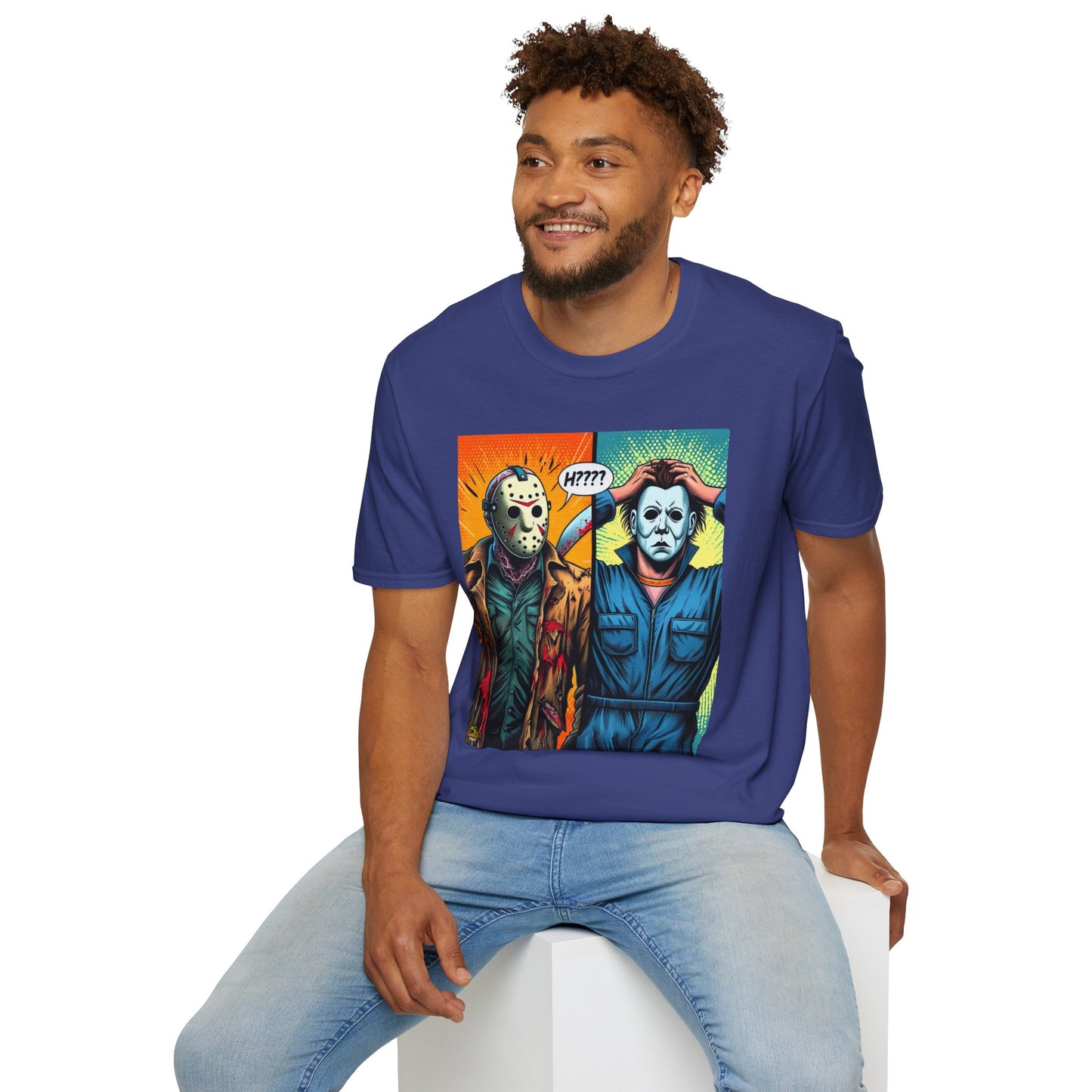 Jason Voorhees & Michael Myers Shirt | Funny Halloween Picnic Tee