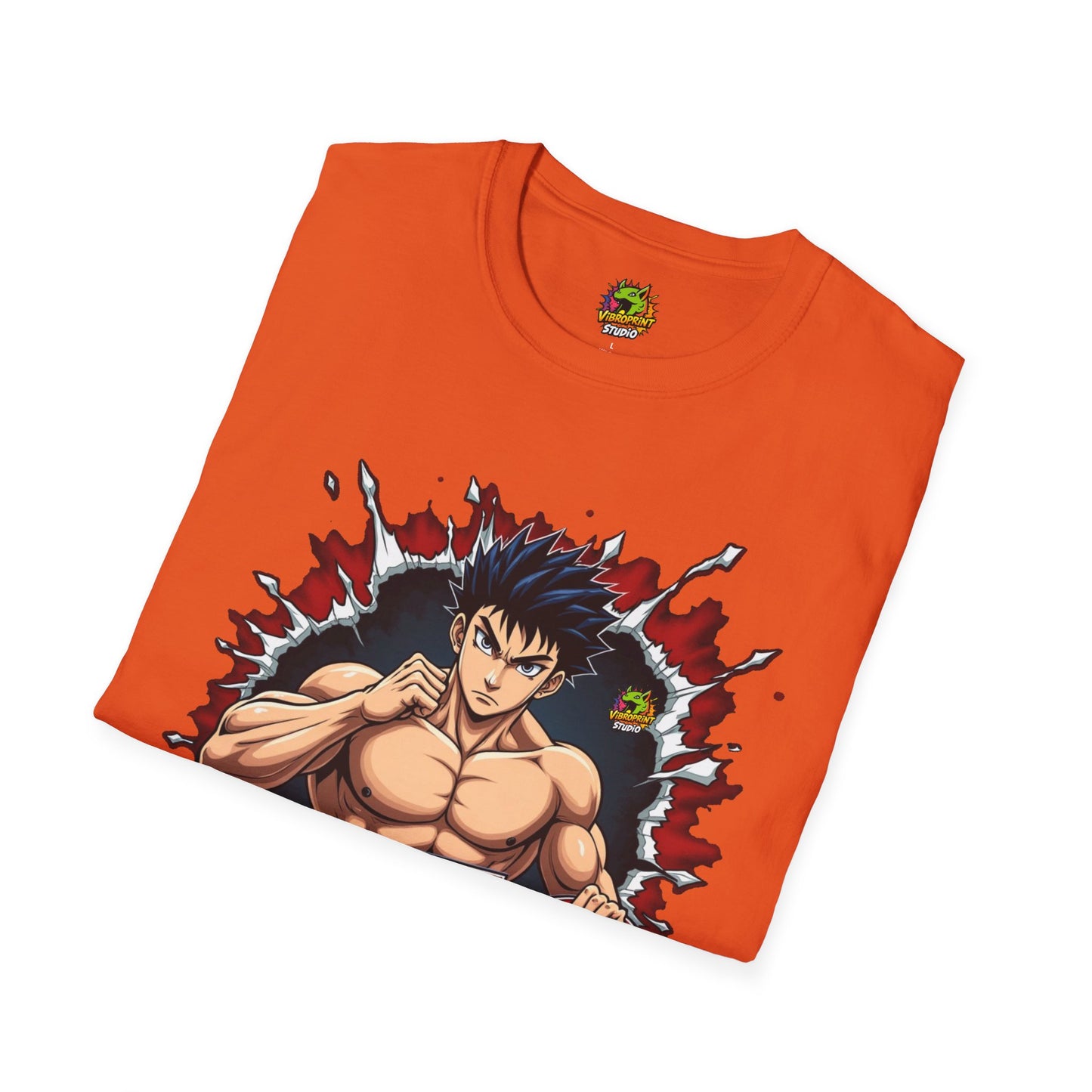 UFC T Shirt | Unleash Fierce Confidence | UFC Tee Inspired by Baki Anime for Fitness Enthusiasts