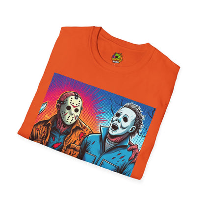 Jason Voorhees & Michael Myers Shirt | Funny Vintage Halloween Tee