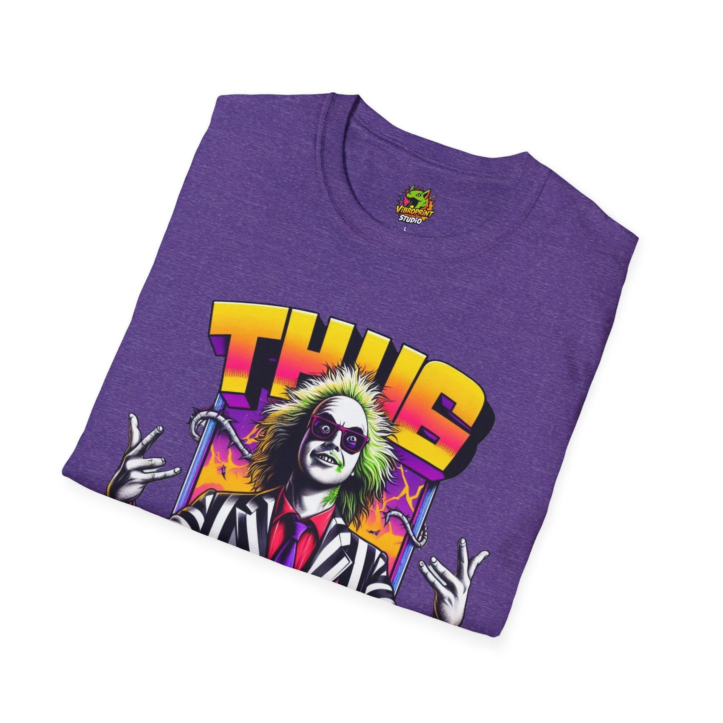 Shirt - Beetlejuice Shirt | Thug Life Graphic Tee | Halloween Beetlejuice Costume T-Shirt - custom-made. perfect gift idea. Order yours now and stand out with this exclusive piece!