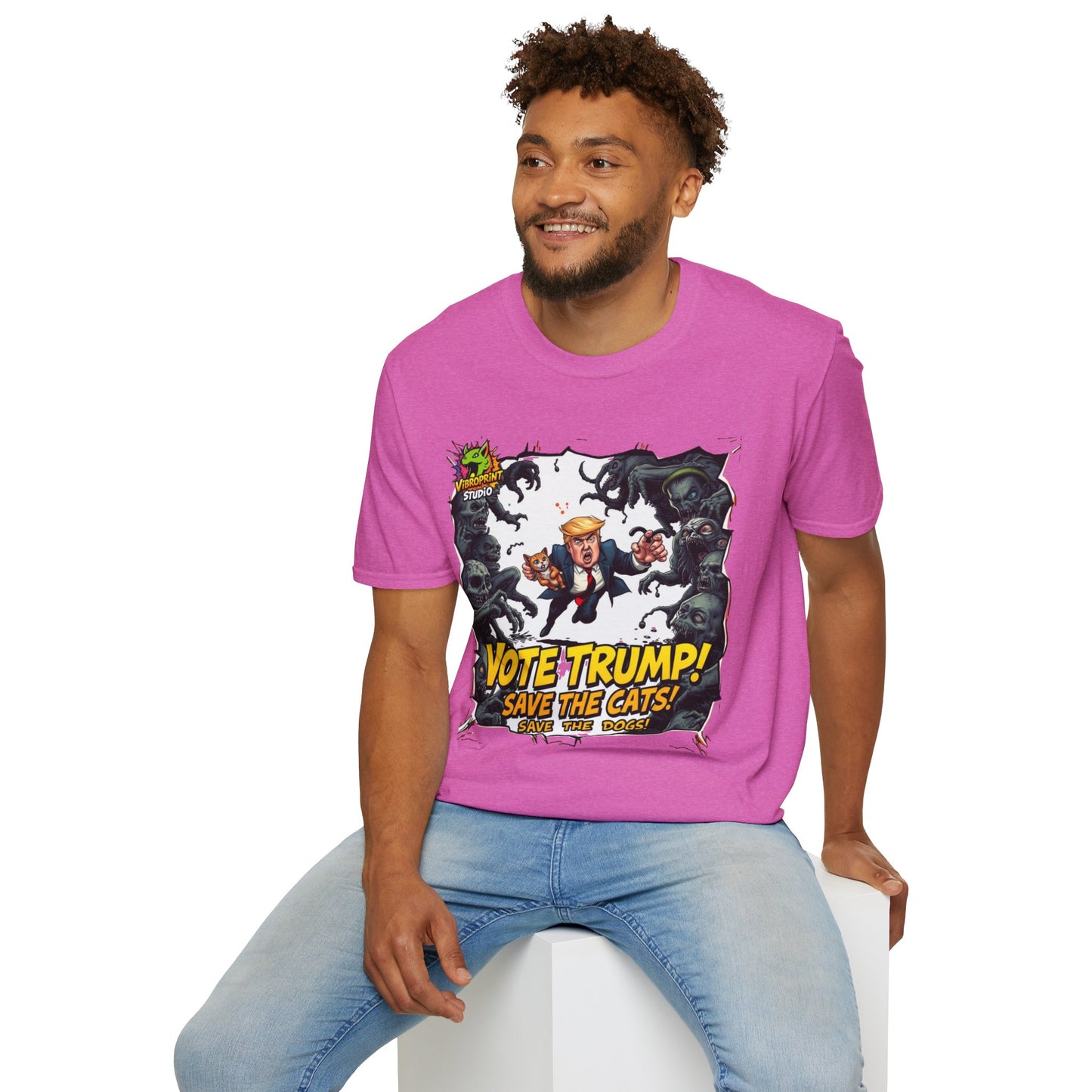 They're Eating the Dogs Tee | Satire Trump Election Shirt | Funny Meme Graphic T-Shirt