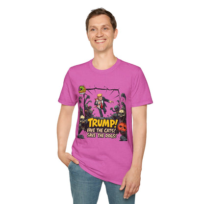 They're Eating the Dogs Tee | Trump Election Meme T-Shirt | Satirical Political Shirt