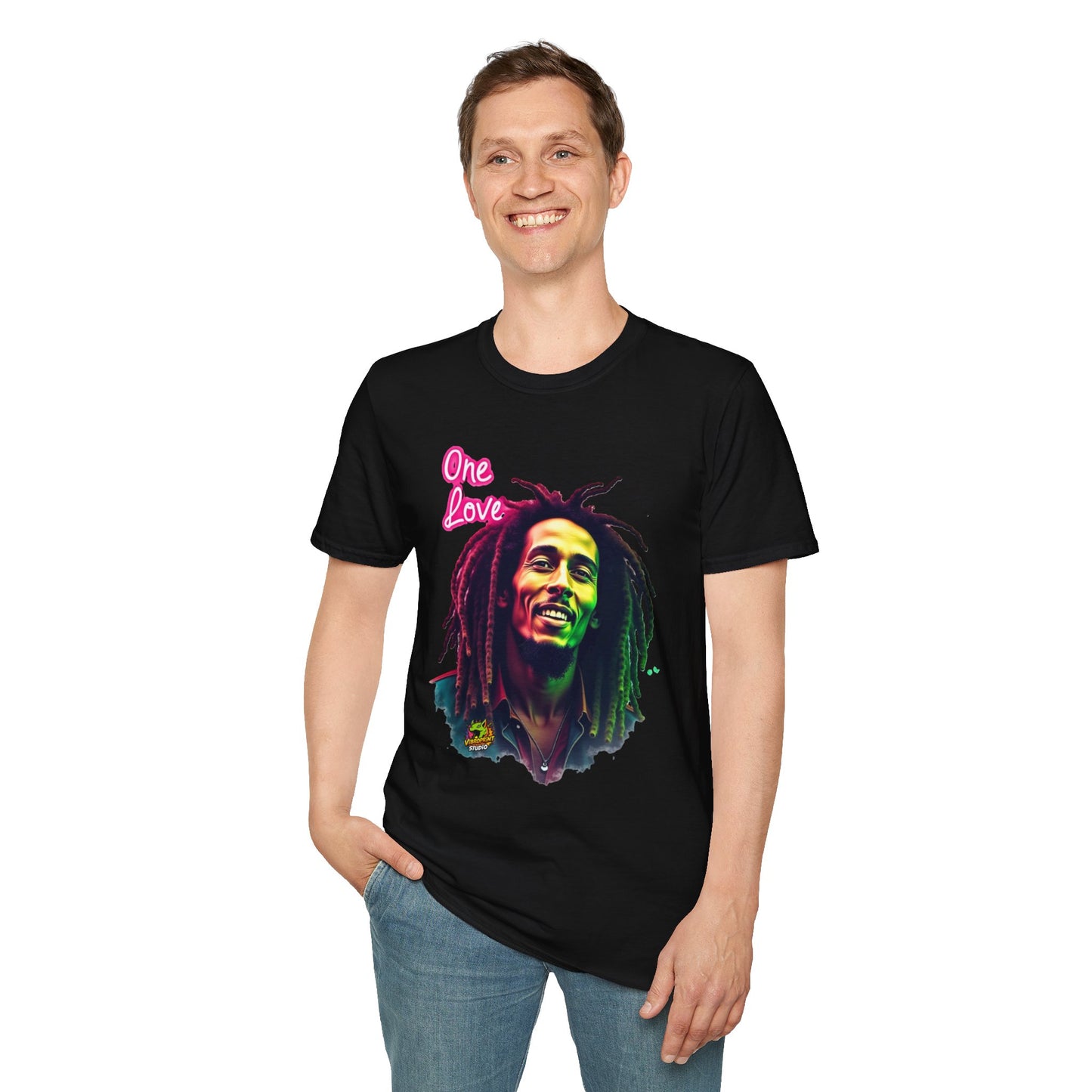 Bob Marley T-Shirt - Lion of Judah