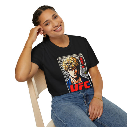 Inspired - UFC T Shirt | Unleash Fierce Confidence | UFC Tee for Gym Inspired by Baki - custom-made. perfect gift idea. Order yours now and stand out with this exclusive piece!