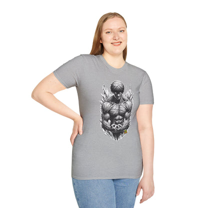 Michael Myers inspired design - UFC T Shirt | Unleash Fierce Confidence | UFC Tee with Baki Anime Elements for Athletes - limited edition. limited edition vintage horror design. Order yours now and stand out with this exclusive piece!