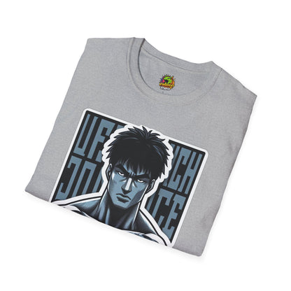 Halloween graphic tee - UFC T Shirt | Unleash Fierce Confidence | UFC Tee with Baki Anime T Shirt for motivation Inspiration - trending style. perfect Halloween gift for fans of horror culture. Order yours now and stand out with this exclusive piece!