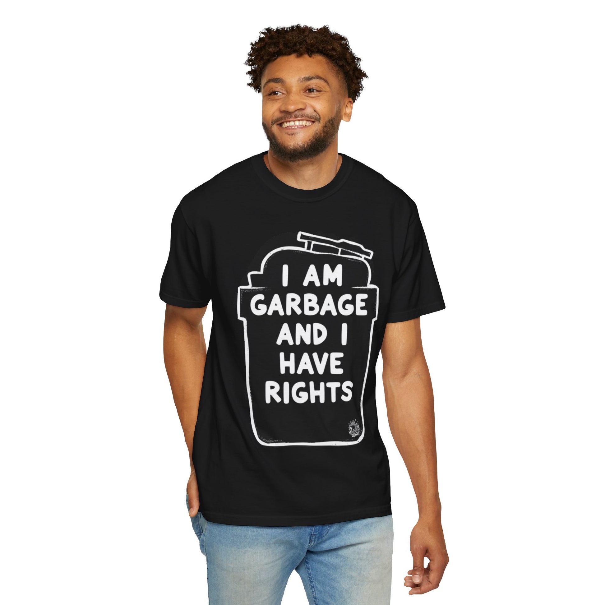 Patriotic - Garbage Rights T-Shirt - Patriotic Trump Campaign Tee with Bold Slogan and American Spirit - custom-made. perfect gift idea. Order yours now and stand out with this exclusive piece!