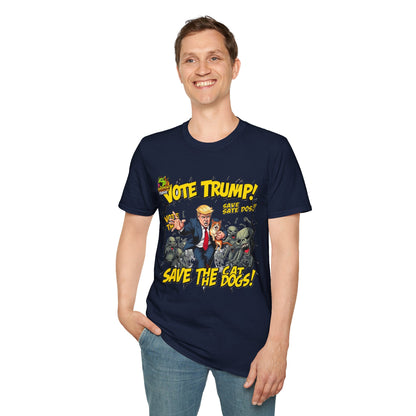 Political - They're Eating the Dogs Shirt | Political Humor T-Shirt | Trump Election Satire Tee - premium material. perfect gift idea. Order yours now and stand out with this exclusive piece!