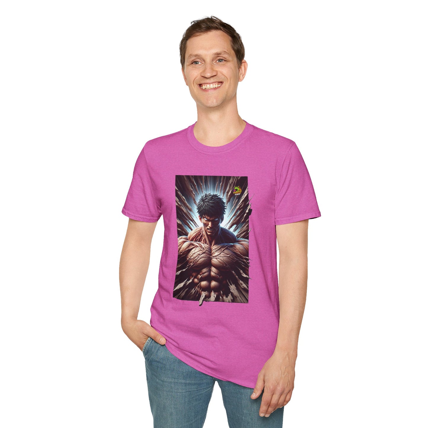 UFC T Shirt | Unleash Fierce Confidence | Motivational UFC Tee with Baki Anime Influence