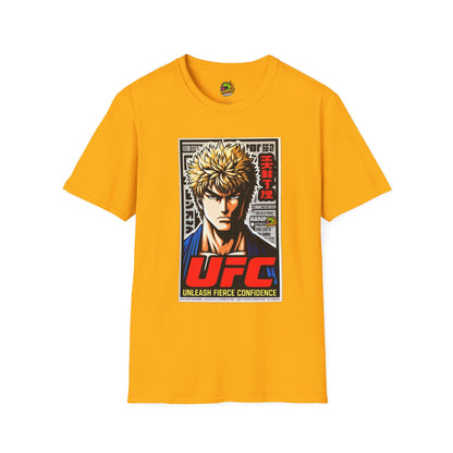 by - UFC T Shirt | Unleash Fierce Confidence | UFC Tee for Gym Inspired by Baki - custom-made. limited stock. Order yours now and stand out with this exclusive piece!