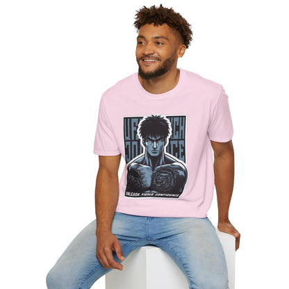 UFC T Shirt | Unleash Fierce Confidence | UFC Tee with Baki Anime T Shirt for motivation Inspiration