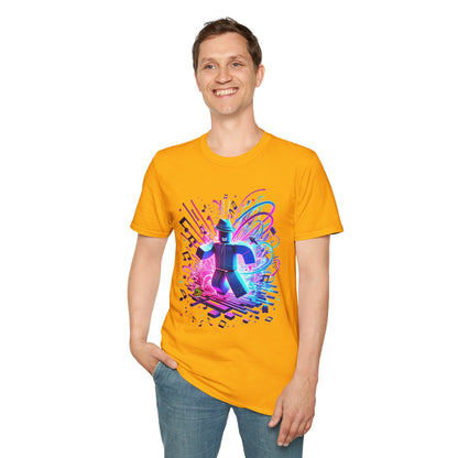 exclusive - Roblox T-Shirt - Neon Block Party - premium material. perfect gift idea. Order yours now and stand out with this exclusive piece!