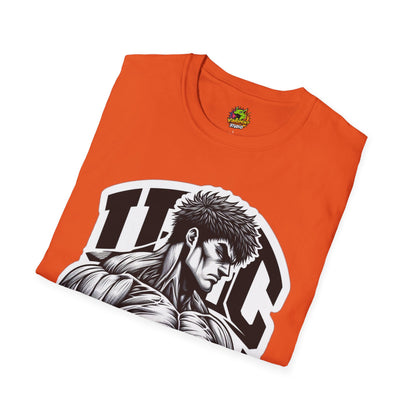 UFC T Shirt | Unleash Fierce Confidence | UFC Tee with Baki Anime T Shirt Inspiration