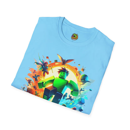 Cool Roblox Adventure T-Shirt for Kids | Roblox Graphic Tee | Roblox Inspired Shirt for Boys & Girls | Fun Roblox Gift