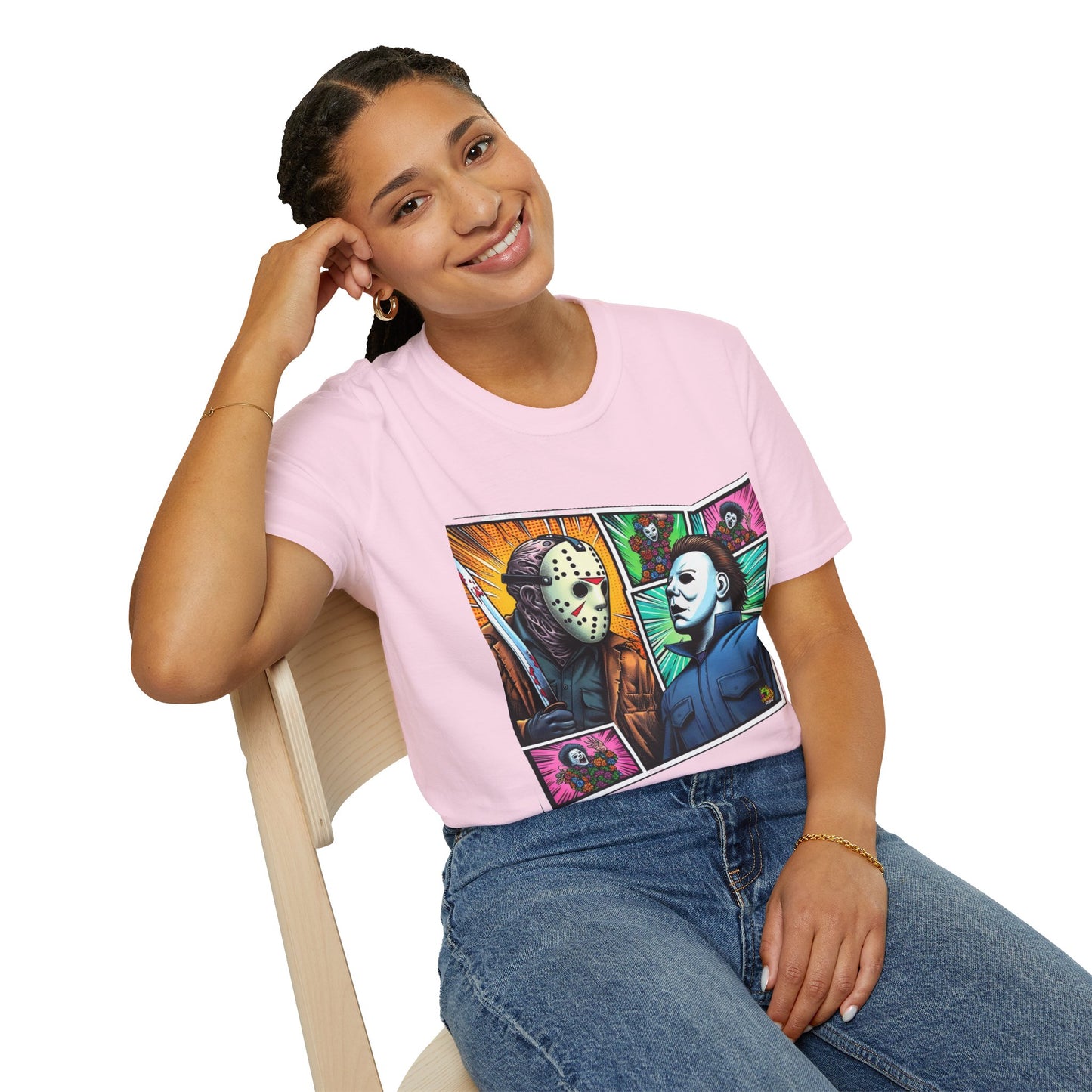 Jason Voorhees & Michael Myers Shirt | Funny Vintage Halloween Tee