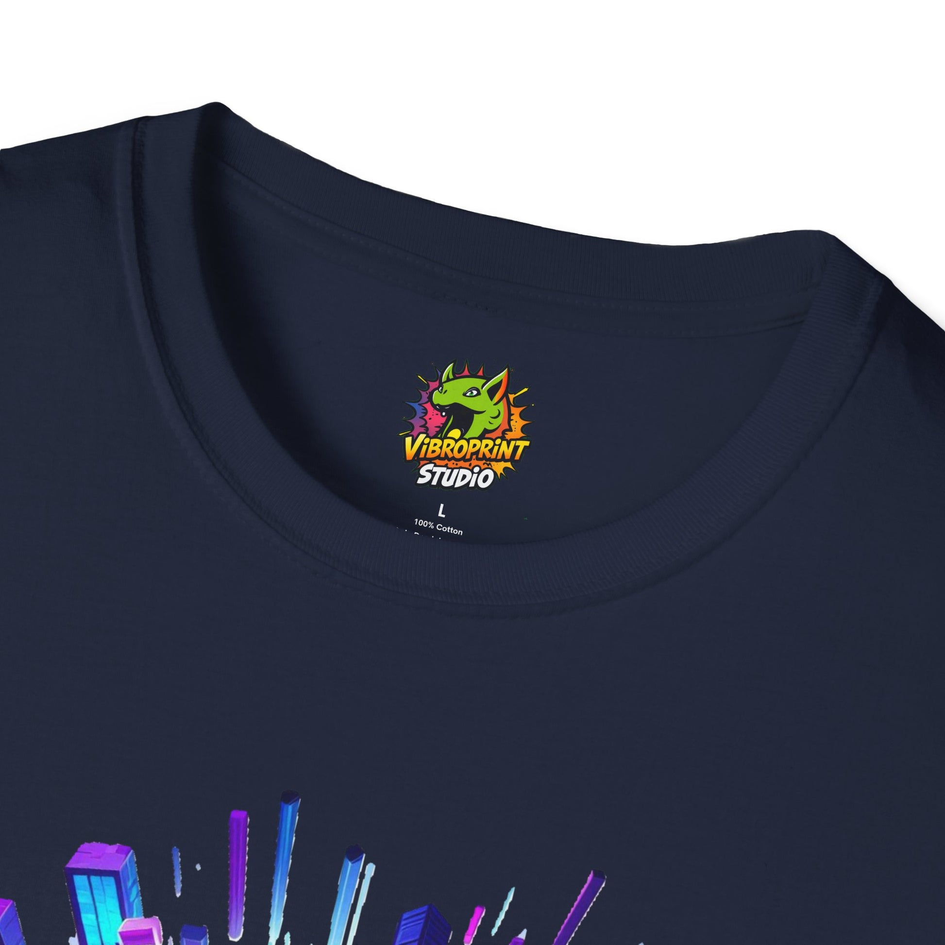 - - Roblox T-Shirt - Block City Skyline - custom-made. limited stock. Order yours now and stand out with this exclusive piece!