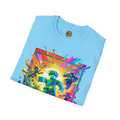 Unique Roblox Game Tee for Boys & Girls | Roblox Avatar Graphic T-Shirt | Cool Roblox Clothing | Perfect Roblox Gift