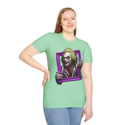 Beetlejuice - Beetlejuice Shirt | Halloween Horror Graphic Tee | Classic Beetlejuice Movie Design | Funny Halloween T-Shirt - custom-made. perfect gift idea. Order yours now and stand out with this exclusive piece!