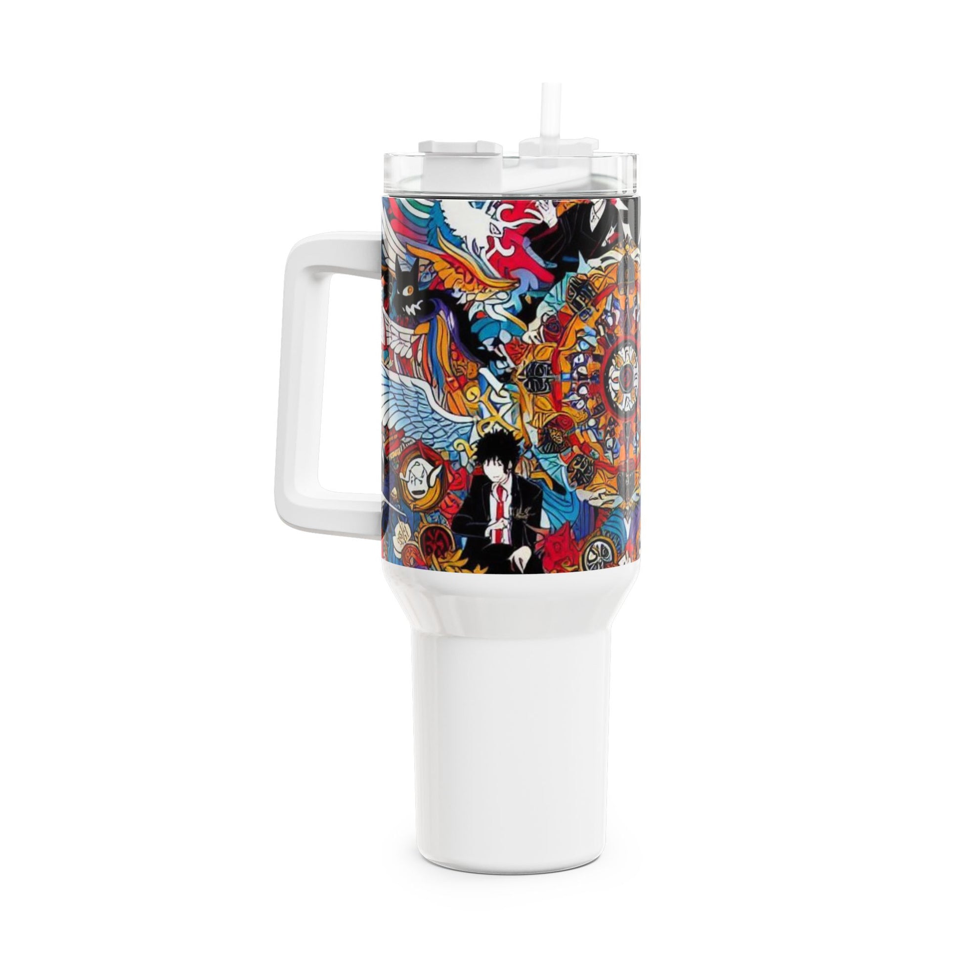 | - Stanley Tumbler | Comics and Anime Geek Drinkware | Colorful Cartoon Tumbler - custom-made. perfect gift idea. Order yours now and stand out with this exclusive piece!