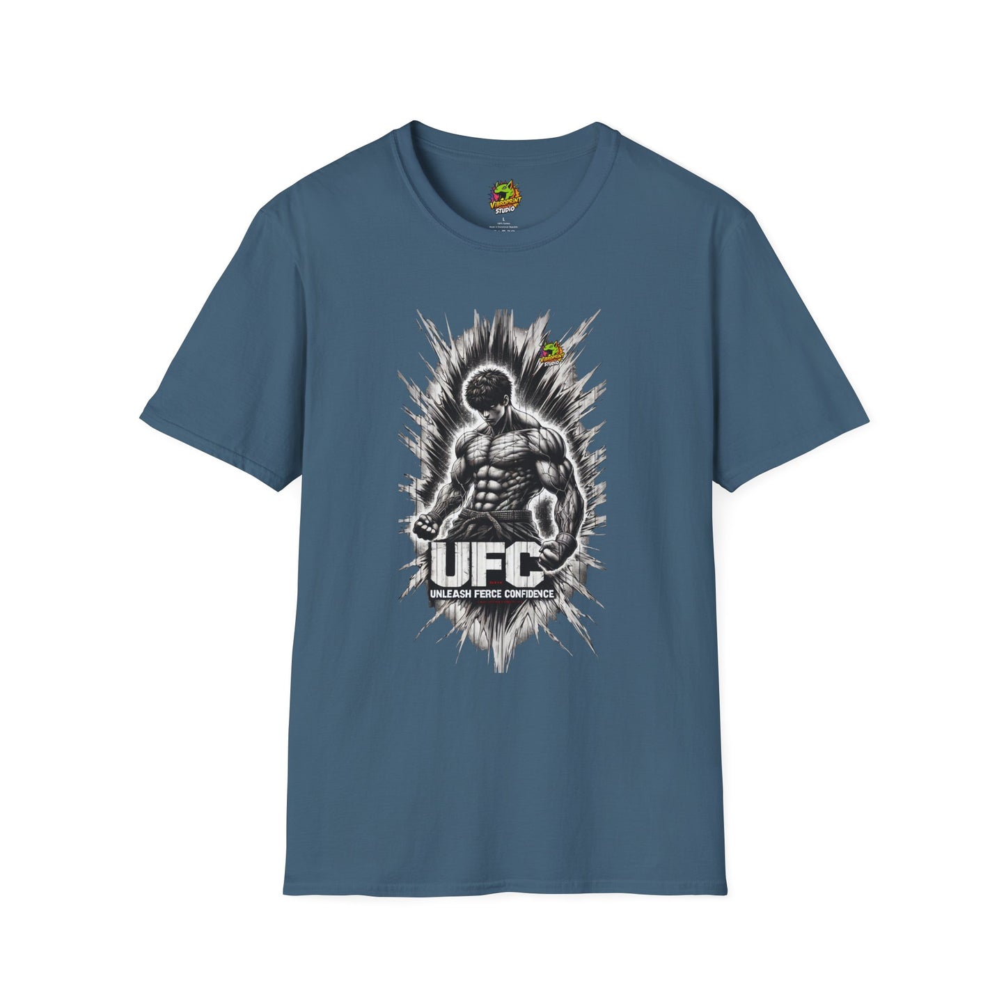 Shirt - UFC T Shirt | Unleash Fierce Confidence | Motivational UFC Tee with Baki Anime T Shirt - custom-made. perfect gift idea. Order yours now and stand out with this exclusive piece!