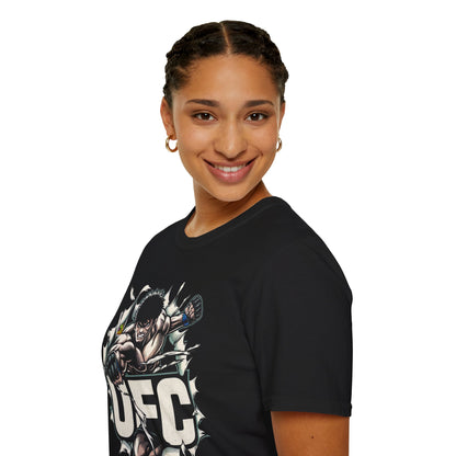 T - UFC T Shirt | Unleash Fierce Confidence | UFC Tee for Fitness Enthusiasts - custom-made. perfect gift idea. Order yours now and stand out with this exclusive piece!