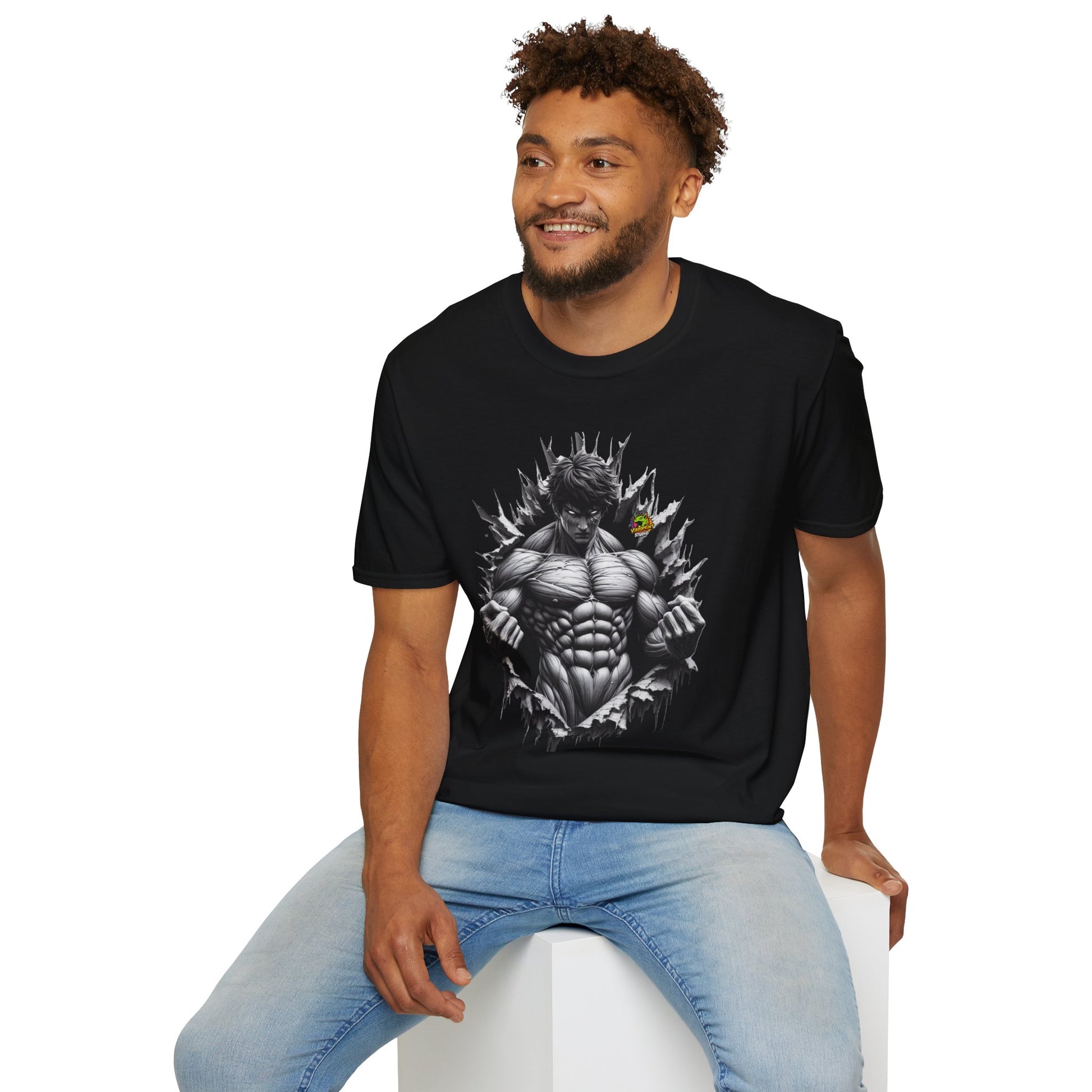 | - UFC T Shirt | Unleash Fierce Confidence | UFC Tee Inspired by Baki Anime for Athletes - premium material. perfect gift idea. Order yours now and stand out with this exclusive piece!