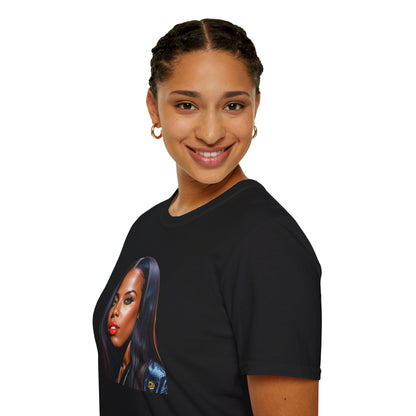 Queen - Aaliyah shirt | Memorial Tribute to the Queen of Urban Pop | Honoring Her Timeless Legacy - custom-made. perfect gift idea. Order yours now and stand out with this exclusive piece!